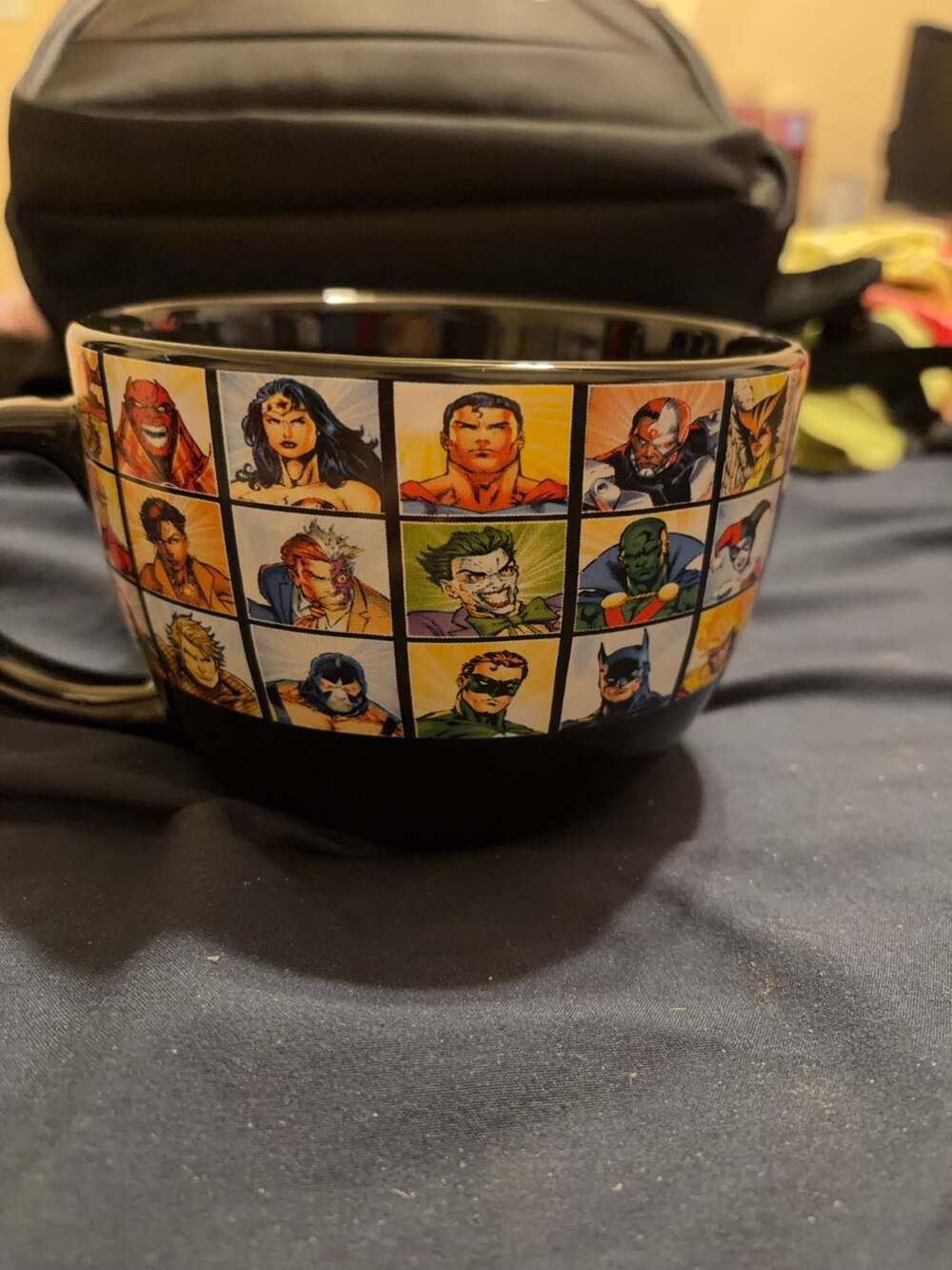 Silver Buffalo DC Comics Justice League 24 oz. Ceramic Soup Mug